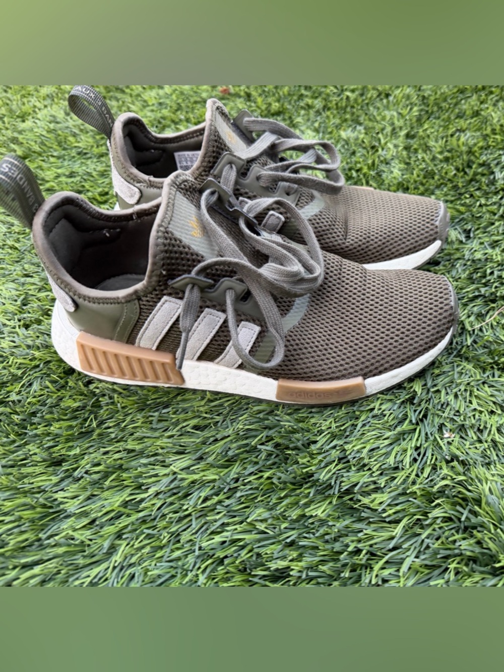 adidas Olive Green Sneakers - Picture 2 of 4
